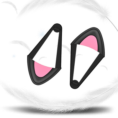 Privjesak za uši za slušalice Univerzalni dodaci za slušalice s plavim zubima Štitnici za uši Ukrasi za slušalice Lagani silikonski privjesak za mačje uho