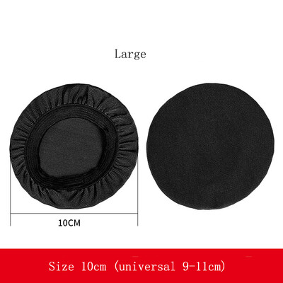 Многократно хигиенични универсални меки миещи се слушалки Еластични защитни прахоустойчиви капаци за подложки за уши Нетъкан плат Издръжлив 1 чифта