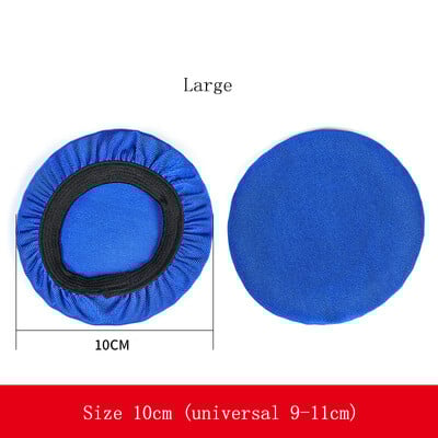 Многократно хигиенични универсални меки миещи се слушалки Еластични защитни прахоустойчиви капаци за подложки за уши Нетъкан плат Издръжлив 1 чифта