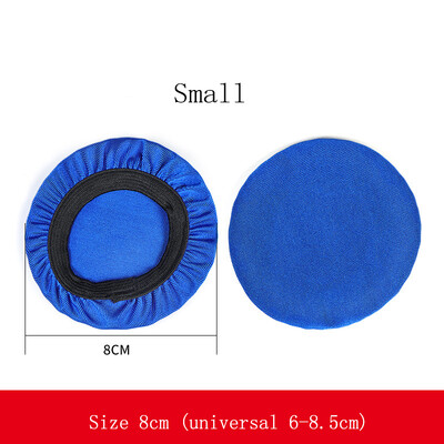 Многократно хигиенични универсални меки миещи се слушалки Еластични защитни прахоустойчиви капаци за подложки за уши Нетъкан плат Издръжлив 1 чифта