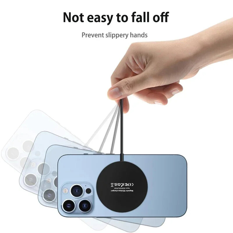 30W магнитна подложка за безжично зарядно оригинално устройство за бързо зареждане за iPhone 16 15 14 13 Pro Max Mini PD USB C 8 Plus X XR Airpods