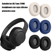 1 par navlaka za slušalice za J BL Tune 770NC navlaka za slušalice Silikonska zaštitna navlaka otporna na habanje Dodaci za slušalice