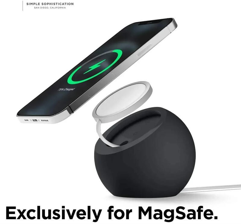 Magnetski silikonski stoni držač za punjenje u obliku lopte za Magsafe IPhone 13 14 Pro Macsafe punjač Dock Station Dodaci