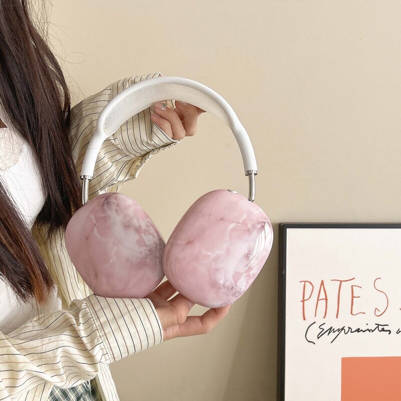 Ins gradient roosa roheline must värviline imd kõrvaklappide ümbris peakomplekti kate kõrvaklappide kate airpodidele max airpodmax funda