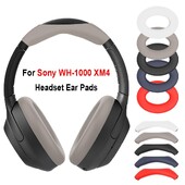 Ausinių priedai Ausinių ausinių pagalvėlės Smūgiams atsparus silikoninis galvos pluošto dangtelis, apsaugantis nuo dulkių, minkštas, skirtas Sony WH-1000XM4