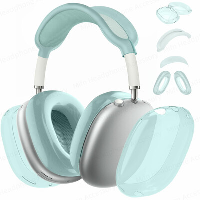 Novo za AirPods Max mekana TPU zaštitna maska protiv ogrebotina, zaštitne futrole za slušalice Apple AirPods Max, prozirna maska za kućište