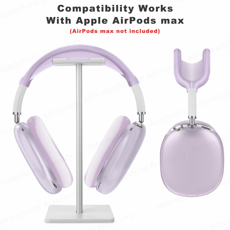 Novo za AirPods Max mekana TPU zaštitna maska protiv ogrebotina, zaštitne futrole za slušalice Apple AirPods Max, prozirna maska za kućište