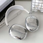 Vrhunske srebrne boje jane torbica za slušalice poklopac za slušalice kapa za slušalice za apple airpods max airpodmax fundas