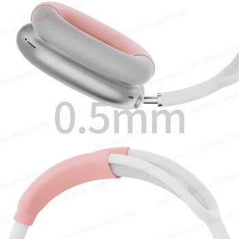 3 σε 1 Μαλακό πλενόμενο κάλυμμα κεφαλής για AirPods Max Silicone Headphones Προστατευτική θήκη Αξεσουάρ ακουστικών