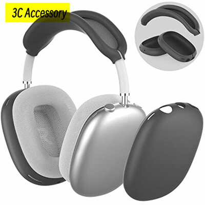 Za 2024 Airpod Max Case 3D svjetlucava prozirna torbica Meka zaštitna navlaka protiv ogrebotina Za Apple Air Pods Max Poklopac za slušalice