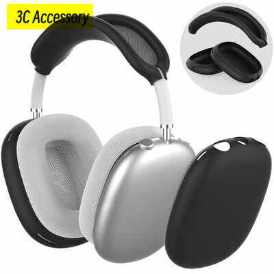 Za 2024 Airpod Max Case 3D svjetlucava prozirna torbica Meka zaštitna navlaka protiv ogrebotina Za Apple Air Pods Max Poklopac za slušalice