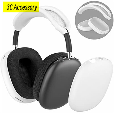 Za 2024 Airpod Max Case 3D svjetlucava prozirna torbica Meka zaštitna navlaka protiv ogrebotina Za Apple Air Pods Max Poklopac za slušalice