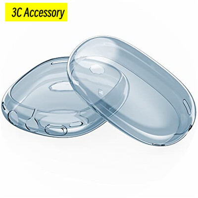 Za 2024 Airpod Max Case 3D svjetlucava prozirna torbica Meka zaštitna navlaka protiv ogrebotina Za Apple Air Pods Max Poklopac za slušalice