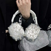 πολυτελής Diamond Spider Web Διαφανής προστατευτική θήκη για Apple Airpods Max Θήκη ακουστικών Ακουστικά για Airpods Max Accessories