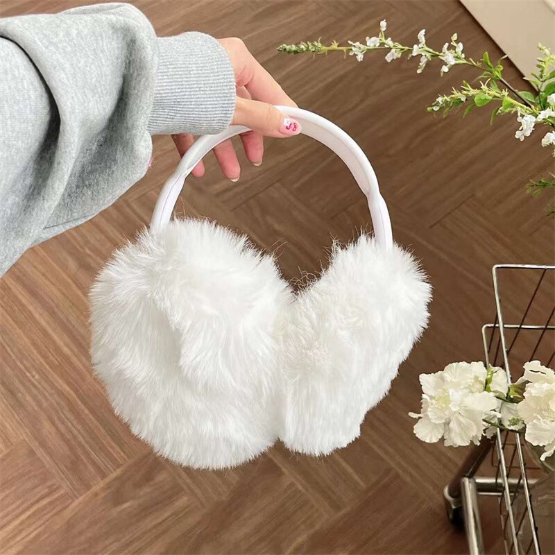 Корейски сладък плюшен зимен защитен калъф за Airpods Max Калъф за слушалки Силиконов за Apple Airpods Max Капак за слушалки Аксесоари