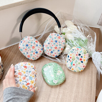 Για AirPods Max Case Flower Earbuds IMD Soft Προστατευτικό κάλυμμα ακουστικών AirPodsMax Ακουστικά με γάντζο