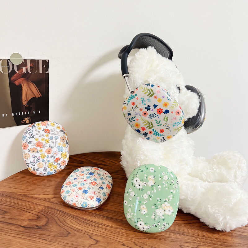 Za AirPods Max Case Flower Slušalice IMD Soft AirPodsMax zaštitni poklopac za slušalice Slušalice s kukom
