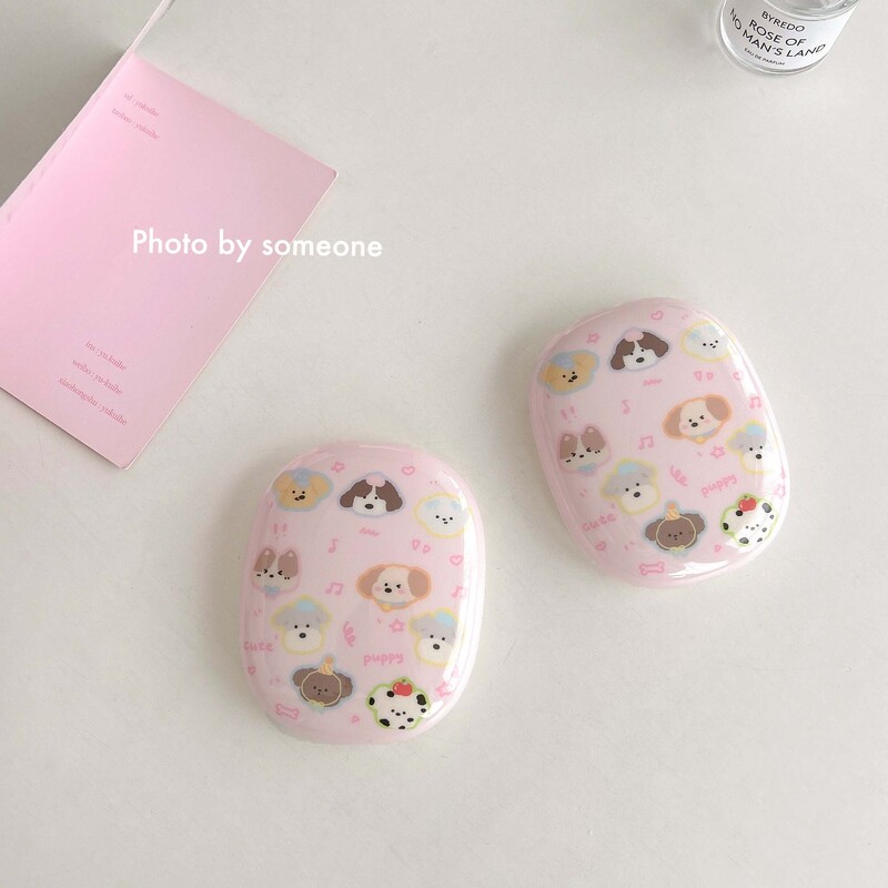 Cute dog ins puppy music love imd maska za slušalice za apple airpodsmax airpod max torbica za slušalice kapa za slušalice