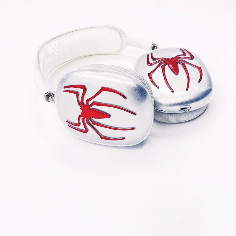 Prozirna torbica za slušalice za Apple Airpods Max Zaštitna silikonska torbica za slušalice za Airpods Max Lijeva i desna prozirna maska