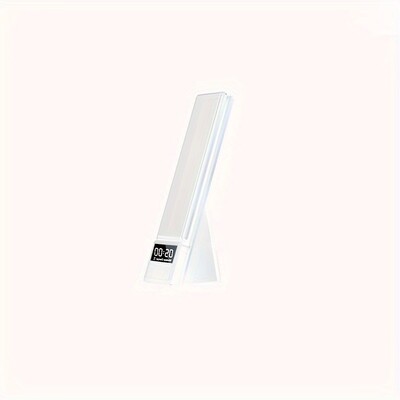 Pet u jednom sklopivi bežični punjač za stolnu svjetiljku, s funkcijom sata i alarma, više uređaja se može puniti u isto vrijeme