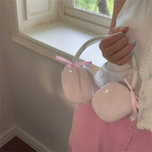 Slatka ružičasta modna sportska zaštitna torbica za slušalice Airpods Max Silikonska torbica za slušalice Apple Airpods Max Dodatna oprema