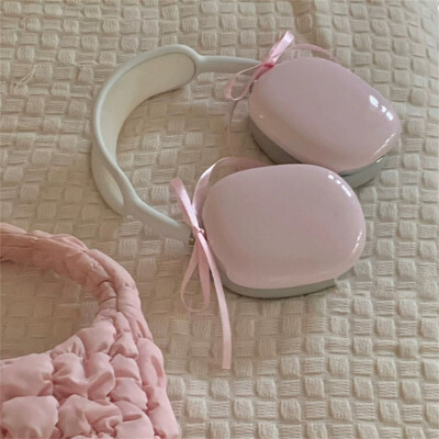 Slatka ružičasta modna sportska zaštitna torbica za slušalice Airpods Max Silikonska torbica za slušalice Apple Airpods Max Dodatna oprema