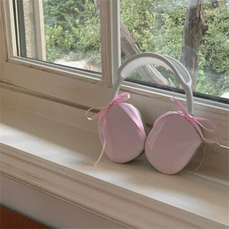 Slatka ružičasta modna sportska zaštitna torbica za slušalice Airpods Max Silikonska torbica za slušalice Apple Airpods Max Dodatna oprema