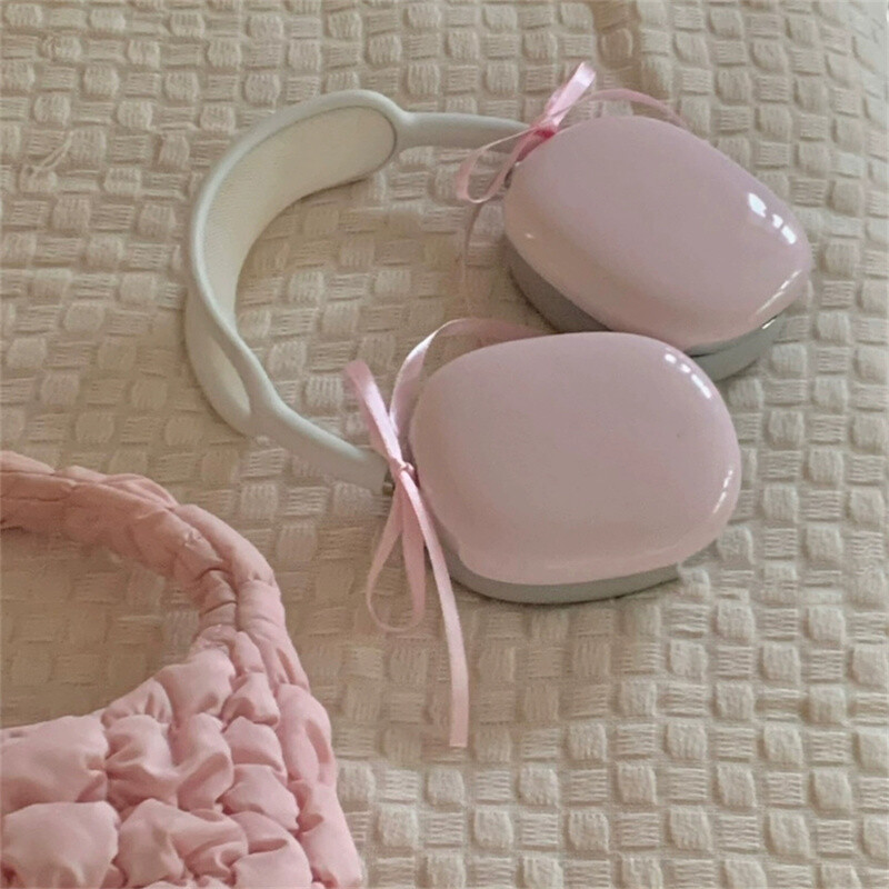 Slatka ružičasta modna sportska zaštitna torbica za slušalice Airpods Max Silikonska torbica za slušalice Apple Airpods Max Dodatna oprema