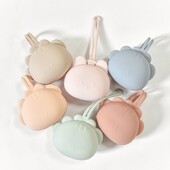 Prijenosna dječja kutija za pohranu dude varalice, otporna na prašinu, torbica za slušalice s crtićima, ljupka torbica za čuvanje varalica za malu djecu