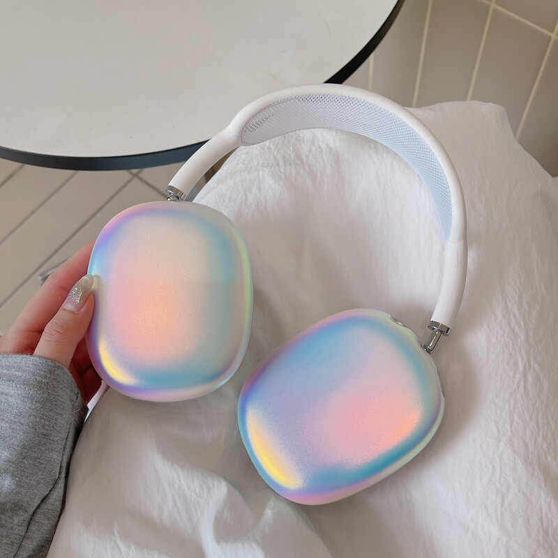 Za AirPods Max Laser Šarena torbica Slatka mekana TPU navlaka Zaštitne futrole za Apple AirPods Max Dodaci za slušalice Poklon