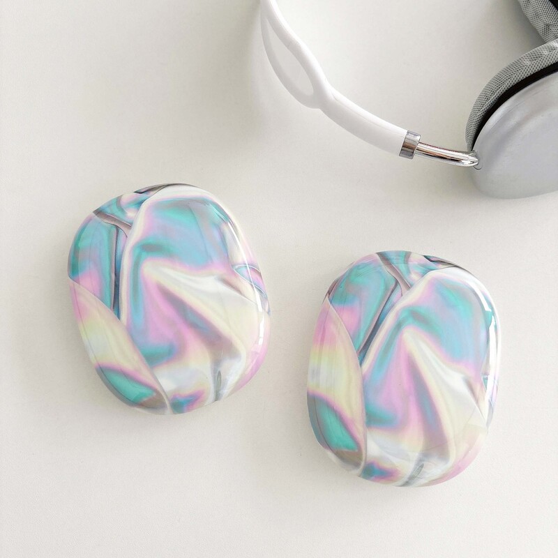 Water ripple šareni ins imd torbica za slušalice poklopac za slušalice za apple airpodmax art kapa za slušalice za airpods max conque