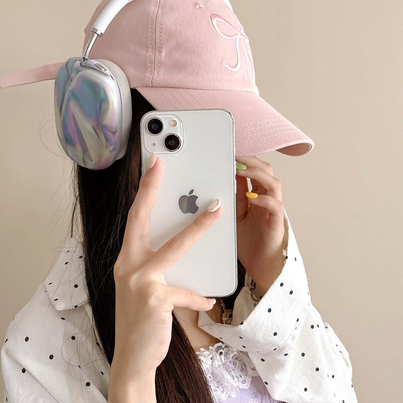 Water ripple šareni ins imd torbica za slušalice poklopac za slušalice za apple airpodmax art kapa za slušalice za airpods max conque