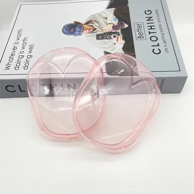 Kvaliteetne 3D Love Heart kaitsev ümbris, mis sobib Apple Airpods Max kõrvaklappide ümbrisega, läbipaistev TPU kestaga kõrvaklappide tarvikud