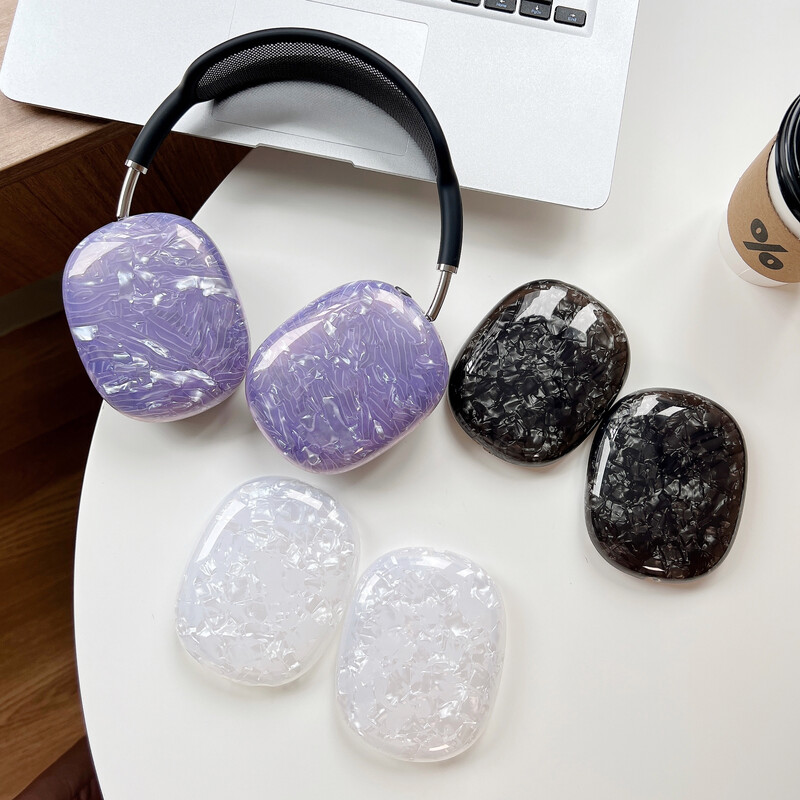 Prikladno za Apple Airpods Max zaštitnu torbicu, prozirnu TPU mekanu školjku, Bluetooth slušalicu sa slušalicama, moderan i trendi a