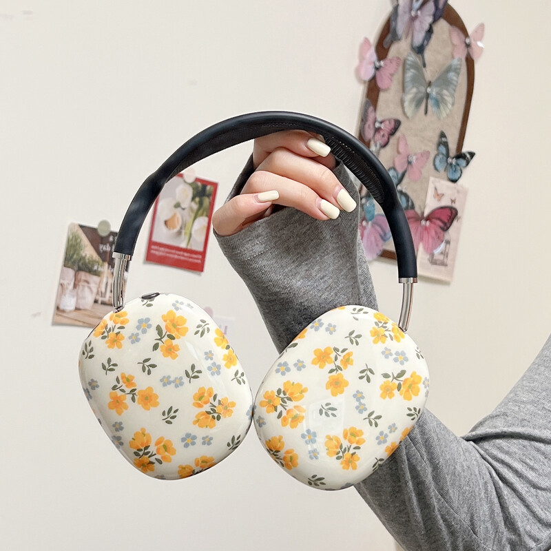 Prikladno za Apple Airpods Max zaštitnu torbicu, prozirnu TPU mekanu školjku, Bluetooth slušalicu sa slušalicama, moderan i trendi a