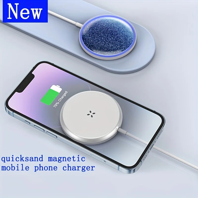 Snažni magnetski bežični punjač 15W brzi bežični punjač za iPhone 15 14 13 12 11 Pro Mini Plus ProMax Samsung S23 S22