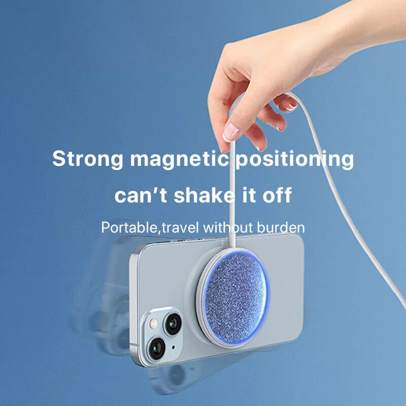 Snažni magnetski bežični punjač 15W brzi bežični punjač za iPhone 15 14 13 12 11 Pro Mini Plus ProMax Samsung S23 S22