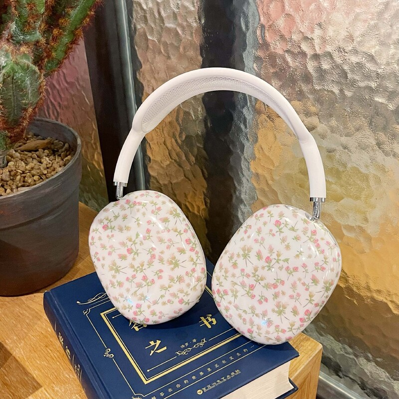 Slatki cvijet imd poklopac za slušalice torbica za slušalice za apple airpodmax crtić romantične slušalice funda za airpods max