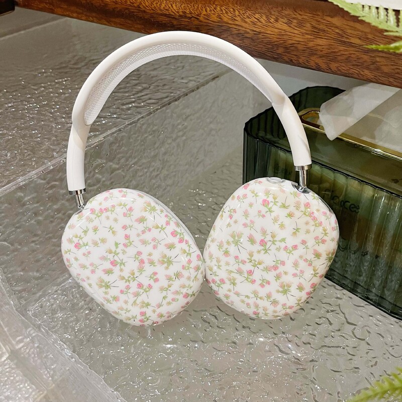 Slatki cvijet imd poklopac za slušalice torbica za slušalice za apple airpodmax crtić romantične slušalice funda za airpods max