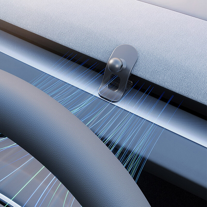 Suport de mașină pentru încărcător fără fir magnetic pentru Tesla Model 3 Highland Suport de încărcare rapidă fără fir pentru smartphone Încărcător de mașină pentru iPhone