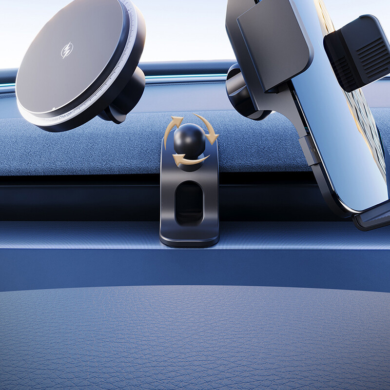 Suport de mașină pentru încărcător fără fir magnetic pentru Tesla Model 3 Highland Suport de încărcare rapidă fără fir pentru smartphone Încărcător de mașină pentru iPhone