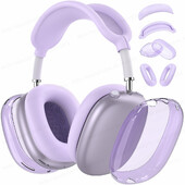 Nova maska za airpod max2 2024 Zaštitna futrola za bežične Bluetooth slušalice prozirna silikonska maska za žene za airpods max