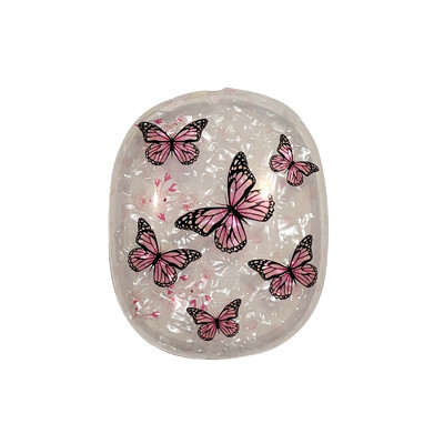 Potrivit pentru husă de protecție Apple Airpods Max, carcasă moale TPU transparentă, căști cu căști Bluetooth, la modă și la modă a