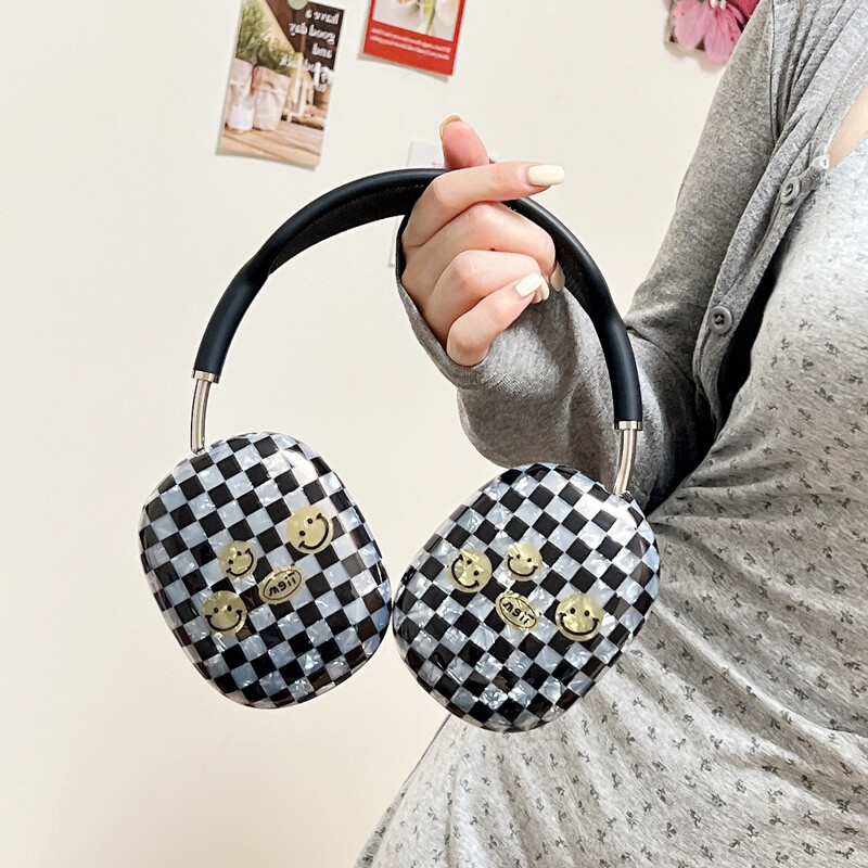 Potrivit pentru husă de protecție Apple Airpods Max, carcasă moale TPU transparentă, căști cu căști Bluetooth, la modă și la modă a