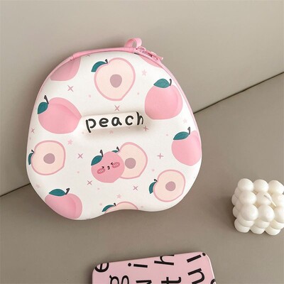 Za primjenjivo na Apple Airpodsmax Bluetooth slušalice Cartoon Storage Bag Anti-fall Hard Shell Zaštitna torbica Voćni uzorak