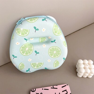 Za primjenjivo na Apple Airpodsmax Bluetooth slušalice Cartoon Storage Bag Anti-fall Hard Shell Zaštitna torbica Voćni uzorak
