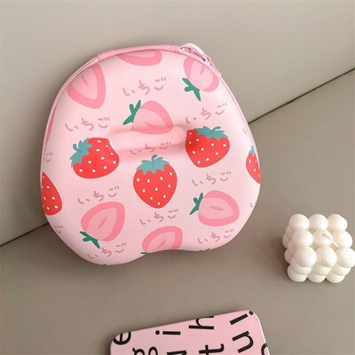 Za primjenjivo na Apple Airpodsmax Bluetooth slušalice Cartoon Storage Bag Anti-fall Hard Shell Zaštitna torbica Voćni uzorak
