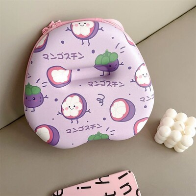 Za primjenjivo na Apple Airpodsmax Bluetooth slušalice Cartoon Storage Bag Anti-fall Hard Shell Zaštitna torbica Voćni uzorak