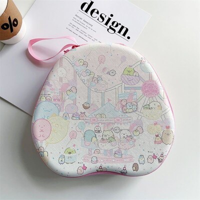 Za primjenjivo na Apple Airpodsmax Bluetooth slušalice Cartoon Storage Bag Anti-fall Hard Shell Zaštitna torbica Voćni uzorak