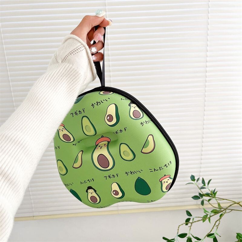 Za primjenjivo na Apple Airpodsmax Bluetooth slušalice Cartoon Storage Bag Anti-fall Hard Shell Zaštitna torbica Voćni uzorak